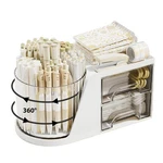 Marte Vanci 360 Rotating Organizer With 2 Drawer, Desktop Pe. Fixed Price $22.65.