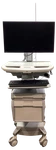Ergotron Height Adjustable Mobile Cart Workstation W/ Monitor. Fixed Price $399.00.