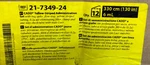 Box Of 12 Smiths Medical Cadd Yellow Stripe Admin Set 21-7349-24 330CM 130" 6ML. Fixed Price $75.00.