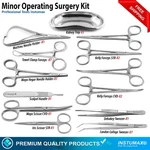 Tray Set Medical Scissors Dressing Forceps Precision Minor Surgical Instruments. Fixed Price $38.92.