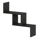 Furinno Rossi Wall Mount Floating Ladder Shelf Espresso. Fixed Price $37.42.