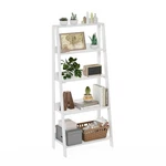 Home Office 5 Tier Ladder Bookcase Display Shelf White Storage. Fixed Price $89.99.