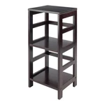 Winsome Leo 2 Section Transitional Solid Wood Book Shelving Unit Espresso. Fixed Price $77.99.