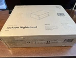 Nathan James Jackson Floating Wall Nightstand With Drawer Open Shelf Light Oak. Fixed Price $55.99.