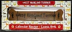 West Highland Terrier Dog Resin Bone Wall Mount Calendar Hanger & Leash Hook Nib. Fixed Price $9.99.