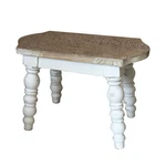 Wooden Bathroom Foot Stool For Adults Kids, Bedside Step Planter. Fixed Price $49.39.