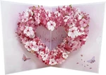 3D Pop Up Card, Elegant Cherry Blossom Heart Flower Greeting For Mothers Da. Fixed Price $10.23.