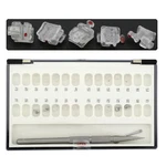 Orthodontic Roth 022 345 Self Ligating Braces Ceramic Brackets Ormco Damon Clear. Fixed Price $119.99.