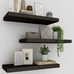 Upassion Floating Shelves For Wall Set Of 3, 16" Black Inch,. Fixed Price $71.99.