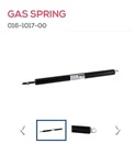 Midmark 604 Ritter 204 Gas Spring #016-1017-00 Rpi MIC300 Locking Cylinder. Fixed Price $154.00.