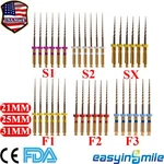 X-pro Gold Taper Niti Rotary Files Endodontic Dental Engine Sx- F3 21/25/31MM Us. Fixed Price $12.99.