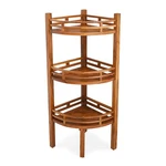 Cambridge Casual Superior Indonesian Teak Estate Bath Shelves, Corner Shelf, .... Fixed Price $292.45.