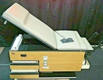 Electric Powered Medical Exam Table Hausmann Powermatic 4440. Fixed Price $1550.00.