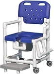 Ipu ELT817 Frlda Elite Shower Chair Commode With Footrest And Left Drop Arm.... Fixed Price $477.73.