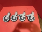 Bard Site Rite 6 Tente Caster Set Of 4 PJP125X32. Fixed Price $69.00.