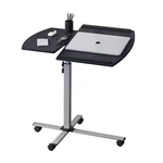 Techni Mobili Rolling Adjustable Laptop Cart, Graphite. Fixed Price $68.95.