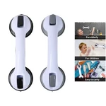 2PACK Grab Bar 12" Showers Suction Handle Bathroom Safety Grip. Fixed Price $14.39.