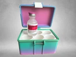 6 Bac Water Storage Case For 30ML Hospira Vials Compact & Durable. Fixed Price $27.95.