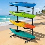 Garvee Heavy Duty 2-TIER Freestanding Kayak Storage Rack Garage Organizer, Porta. Fixed Price $118.50.