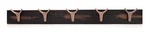 Kiera Grace Legacy-coat Rack With 5 Antique Bronze Wall Hooks New. Fixed Price $25.98.