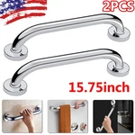 16" Bathroom Shower Grab Bar Handle Safety Rail Support Stainless Steel. Fixed Price $9.99.