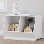 Utex Stackable Toy Storage Cabinet Wooden Cubby Organizer White Shelf For. Fixed Price $117.57.
