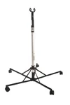 Sharps Pitch-it Adjustable Iv Pole Stand 5-LEG Rolling Base Black Silver Medical. Fixed Price $47.98.