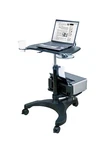 Aidata Ergonomic Sit-stand Mobile Laptop Cart Work Station With Printer Shelf.... Fixed Price $193.69.