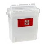 Bemis Sentinel Sharps Container 10X5.25X11" Quarts Rotating Lid Locking 32. Fixed Price $209.85.