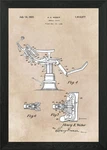 Patent Art Weber Dental Chair 1928 Framed Wall Poster Canvas Print Picture. Fixed Price $47.26.