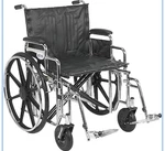 Drive Medical Sentra Extra Heavy Duty Wheelchair With Various Arm Styles 22 In. Fixed Price $250.00.