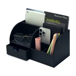 Unionbasic Leather Desk Organizer Pen Holder Storage Box For Office Home. Fixed Price $49.98.