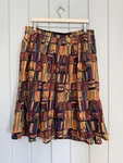 Modcloth Don't Judge Book By Its Cover A-line Skirt 24W Knee Length. Fixed Price $27.96.