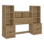 Coaster Westpark 3-PIECE Wood Twin Bedroom Set Bookcase Headboard Brown. Fixed Price $596.10.