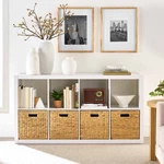 8-CUBE Storage Organizer, Bookcase, Display Compartment, Open Back, Home Office. Fixed Price $106.69.