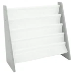 Kids Inspire Bookshelf 4 Tier Storage Bookcases Shelving Durable Grey/white. Fixed Price $34.36.
