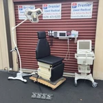 Exam Table Chairs For Sale Electric Mti Medical Podiatry With Black Upholstery. Fixed Price $3390.00.