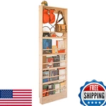 Morimoe Wooden Kids Bookshelf Wall Mount Hooks Organizer For Toys And. Fixed Price $103.57.