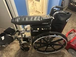 Drive Medical Sentra Ec Bariatric Wheelchair W/ Elevating Footrests. Fixed Price $230.00.