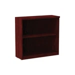 Alera Valencia Series Bookcase, Two-shelf, 31.75W X 14D 29.5H, Mahogany. Fixed Price $125.33.