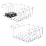 Lonians 2-PACK Under Shelf Hanging Storage Baskets Metal Wire Rack Organize.... Fixed Price $37.59.