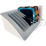 Open Box 8-DEVICE Charging Station Fits Laptops, Chromebooks And Tablets. Fixed Price $89.98.