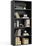Sweetcrispy Industrial Shelf Bookcase - Large 53 Inch Tall Floor Standing Open. Fixed Price $73.19.