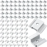 100 Pack Solar Panel Mid Clamps 1.06 Inch Bracket Aluminium Mounting. Fixed Price $85.93.