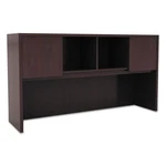 Alera Valencia Series Hutch With Doors, 58.88W X 15D 35.38H, Mahogany. Fixed Price $383.51.