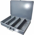 Durham 215-95 Adjustable Steel Compartment Box 13-3/8" W 9-1/4" 2-1/8". Fixed Price $22.82.
