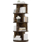 Vecelo 4 Tier Revolving Bookshelf Tower 360 Display Floor Standing Storage Rack. Fixed Price $100.39.