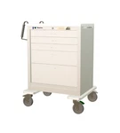 Waterloo 5-DRAWER Steel Bedside/slim Med Jr Cart. Fixed Price $3195.00.