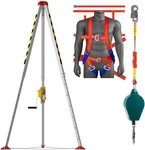 Confined Space Tripod Kit Aluminum Alloy Rescue 2600LBS,EMERGENCY. Fixed Price $274.45.