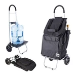 Dbest Products Bigger Trolley Dolly, Black Shopping Grocery Foldable Cart. Fixed Price $87.71.